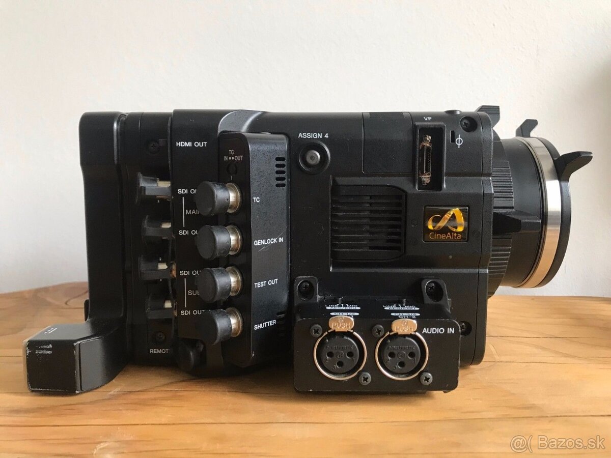 SONY PMW F5, DVF L350, TILTA RIG, S+S PRO CARDs, 4K