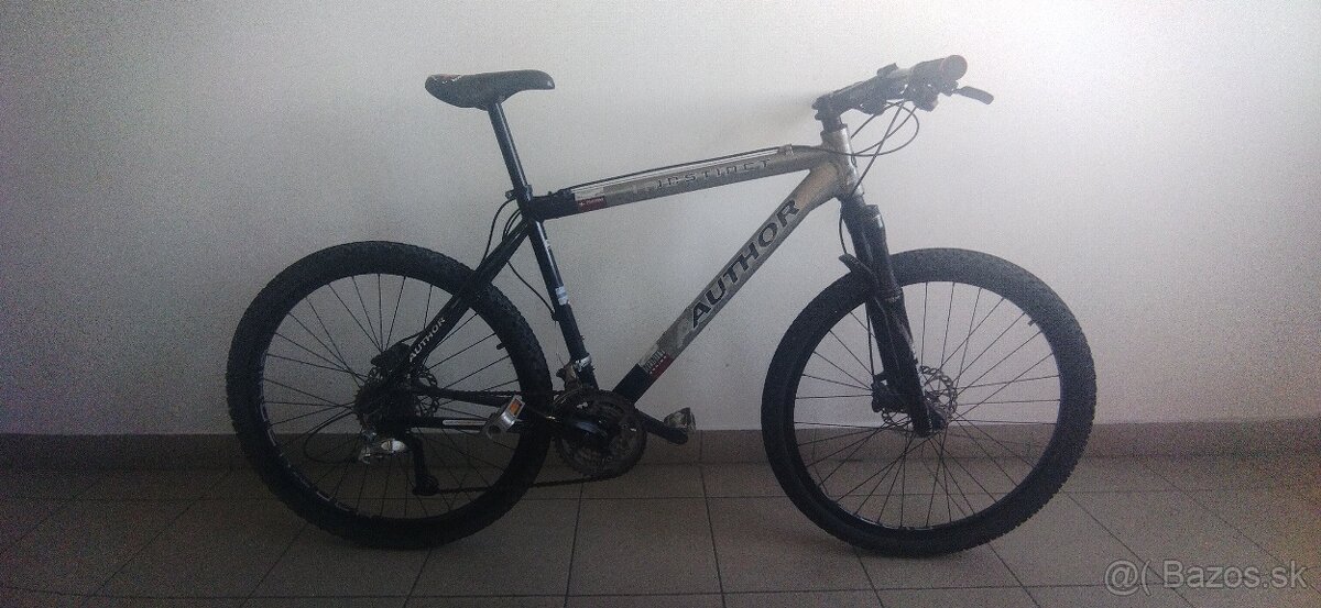 Predám horsky bicykel Author 26" kolesa. Prevod 3x9. Hydrau