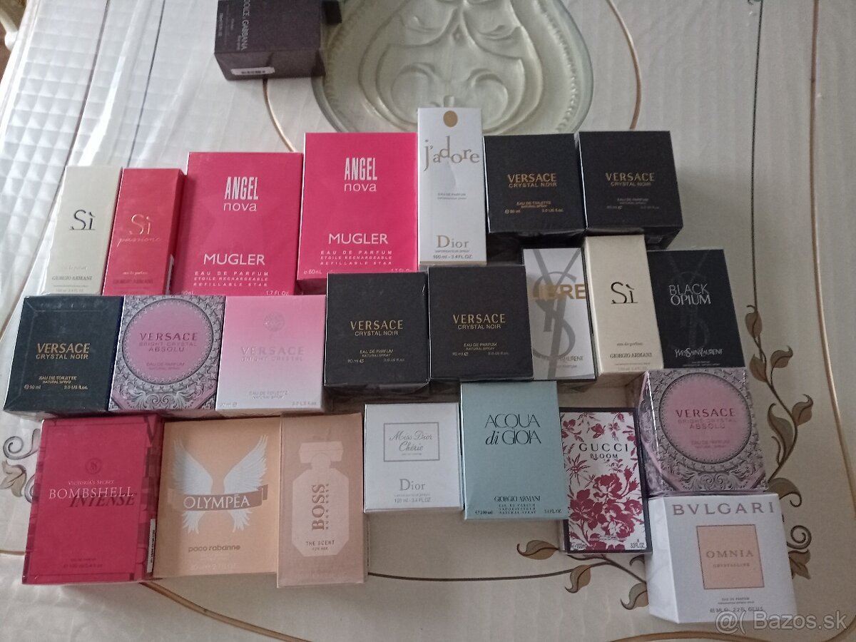 Predám Parfemy zo Zrušenej Parfumérie za super ceny