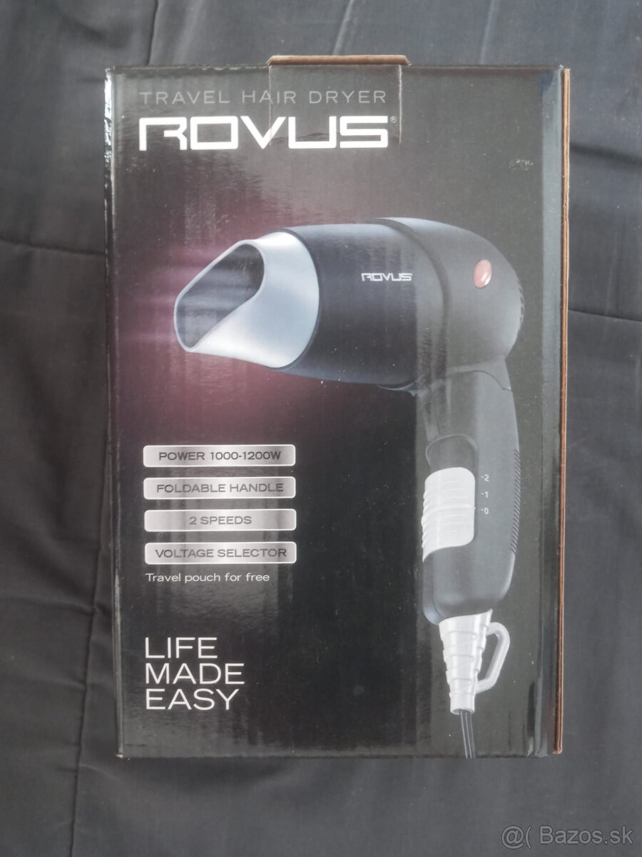 Cestovný fén ROVUS