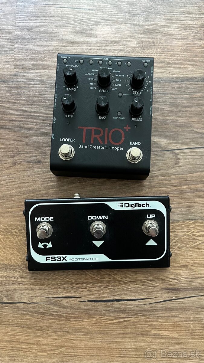 Predám looper Digitech Trio+