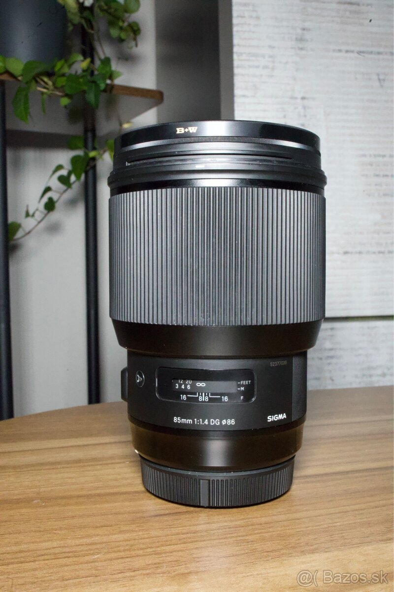 ‼️ Sigma 85mm f/1.4 Art DG CANON – 100% STAV AKO Z OBCHODU