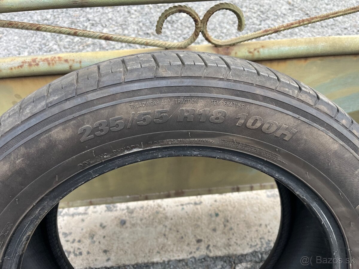 Predam letne pneu 235/55 r18 100H