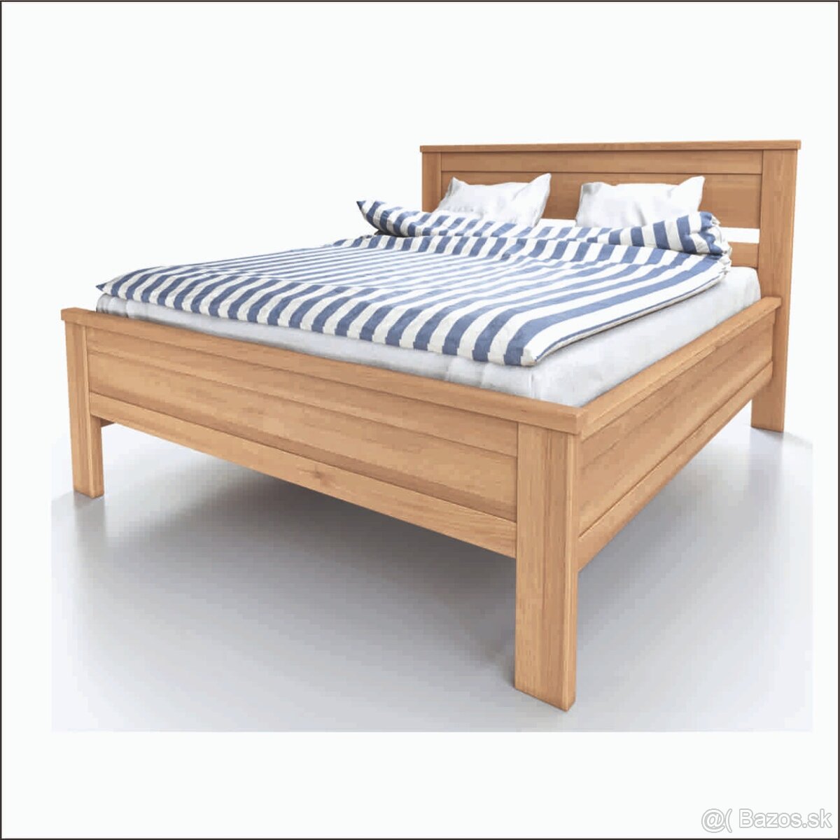 Buková posteľ 180 x 200