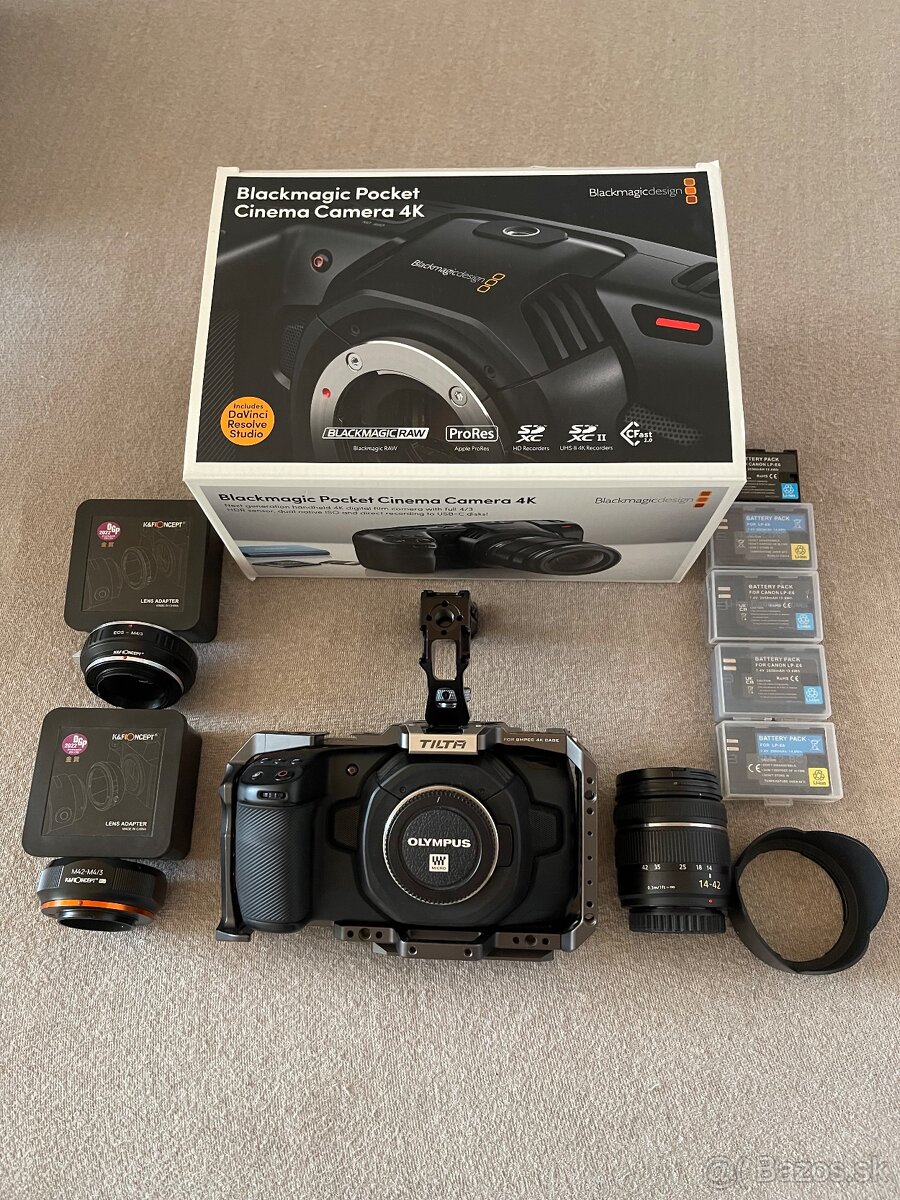 BMPCC 4K - Blackmagic Pocket Cinema Camera 4K