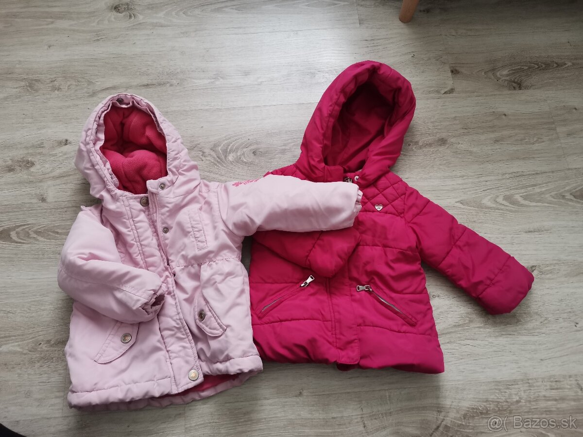 Dievčenská zimná bunda 86