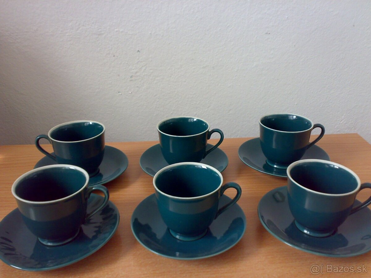 ZELENÉ MOKKA ŠÁLKY 6 kusov