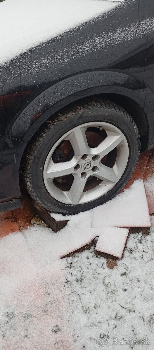 Predám disky Opel Astra H 17" + pneumatiky