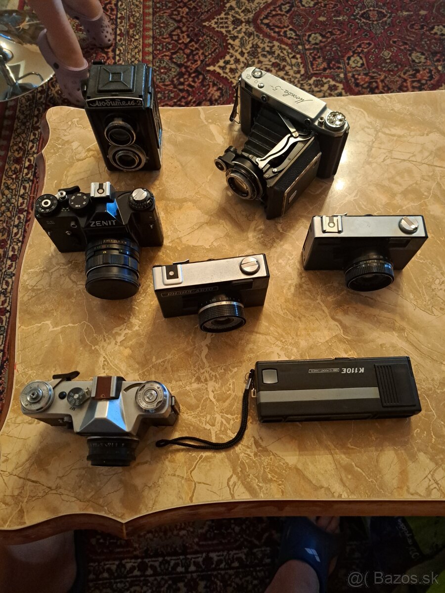 Staré fotoaparaty