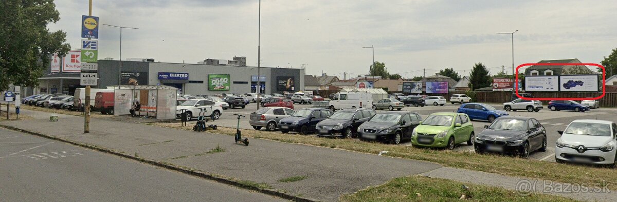 Billboardy na prenájom - Kaufland (Humenská cesta)
