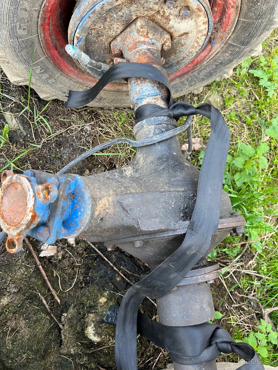 Zúžená Náprava gaz 69 s uzavierkou