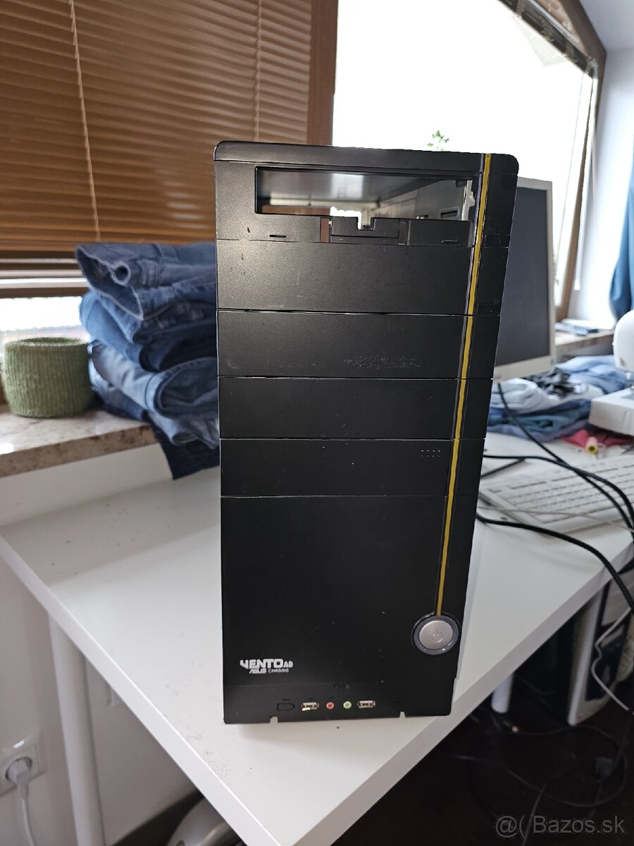 Predám PC bez zdroja, i5 760, 16GB Ram, 256GB SSD