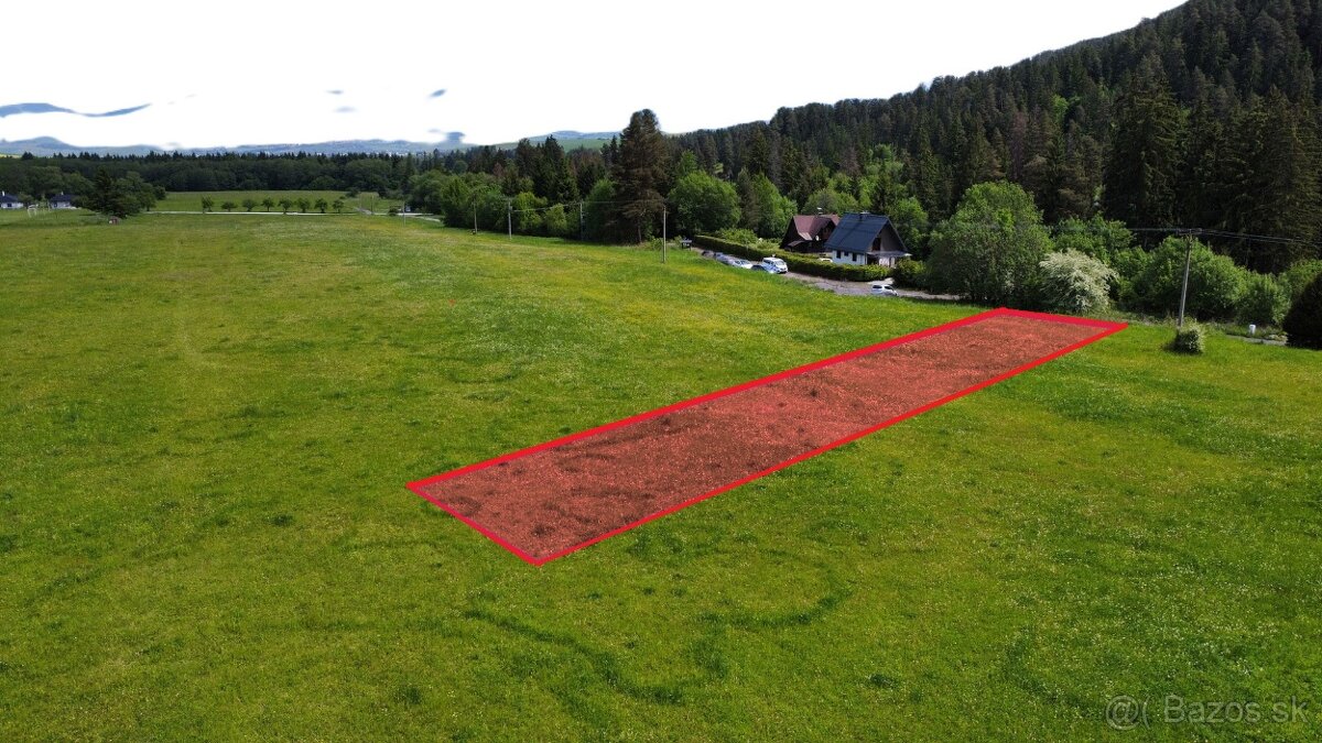 Stavebný pozemok o výmere 2058 m2 NA PREDAJ, Pavčina Lehota