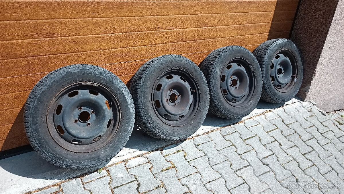 Zimne kolesa R15 PEUGEOT CITROEN 4x108