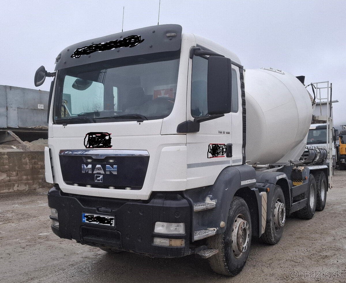 MAN TGS 32.400 Stetter autodomiešavač
