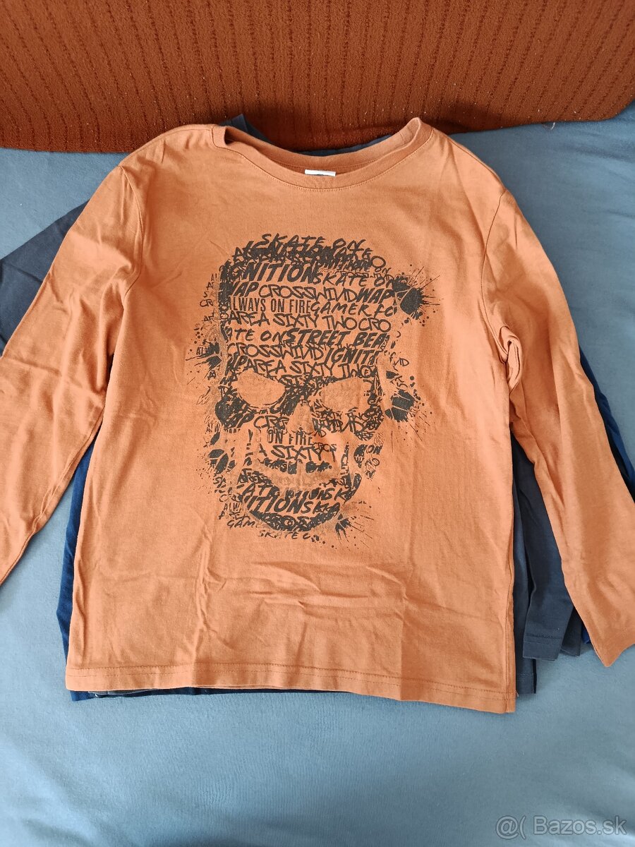 134/140 Tričko s dlhým rukávom