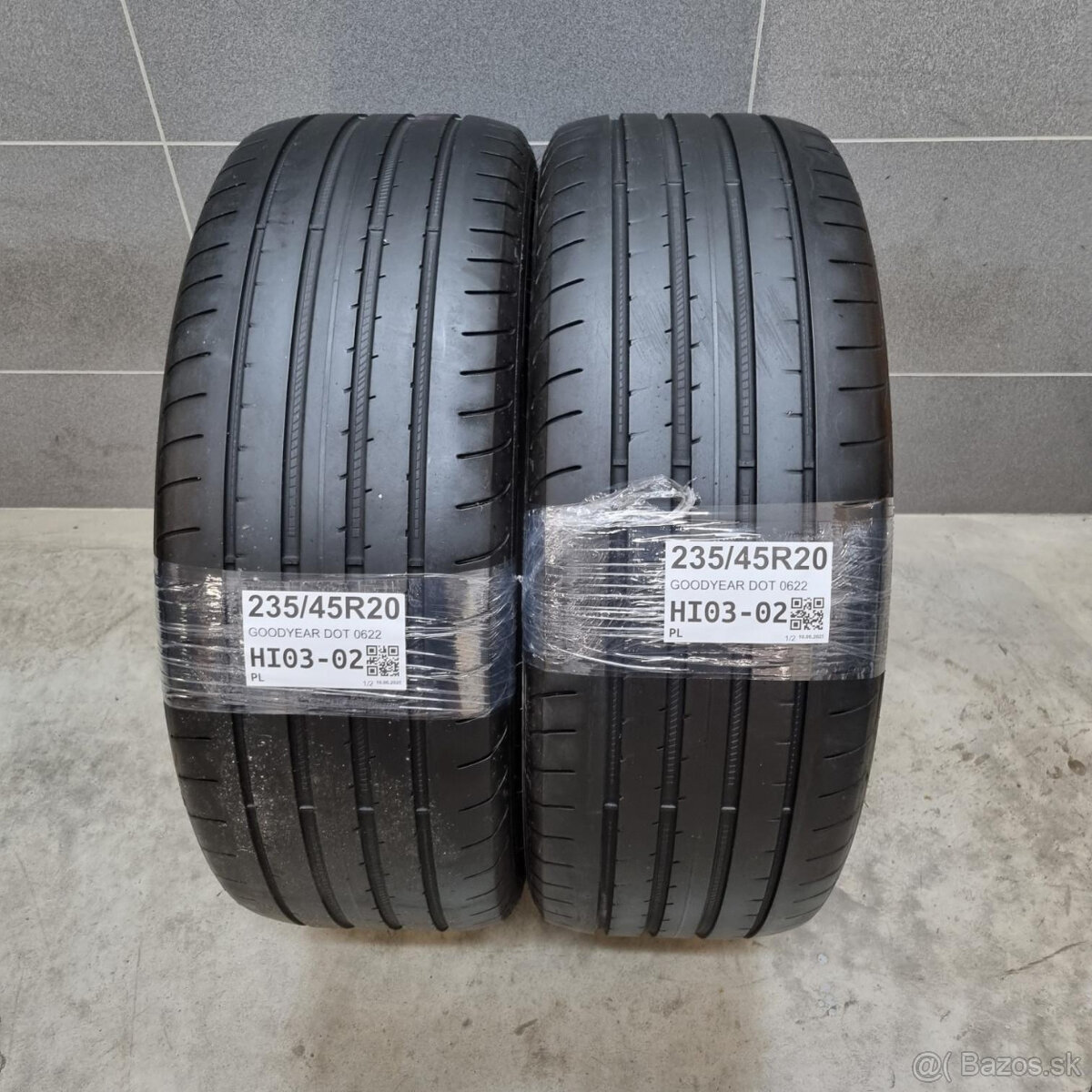 Letné pneumatiky 235/45 R20 GOODYEAR DOT0622