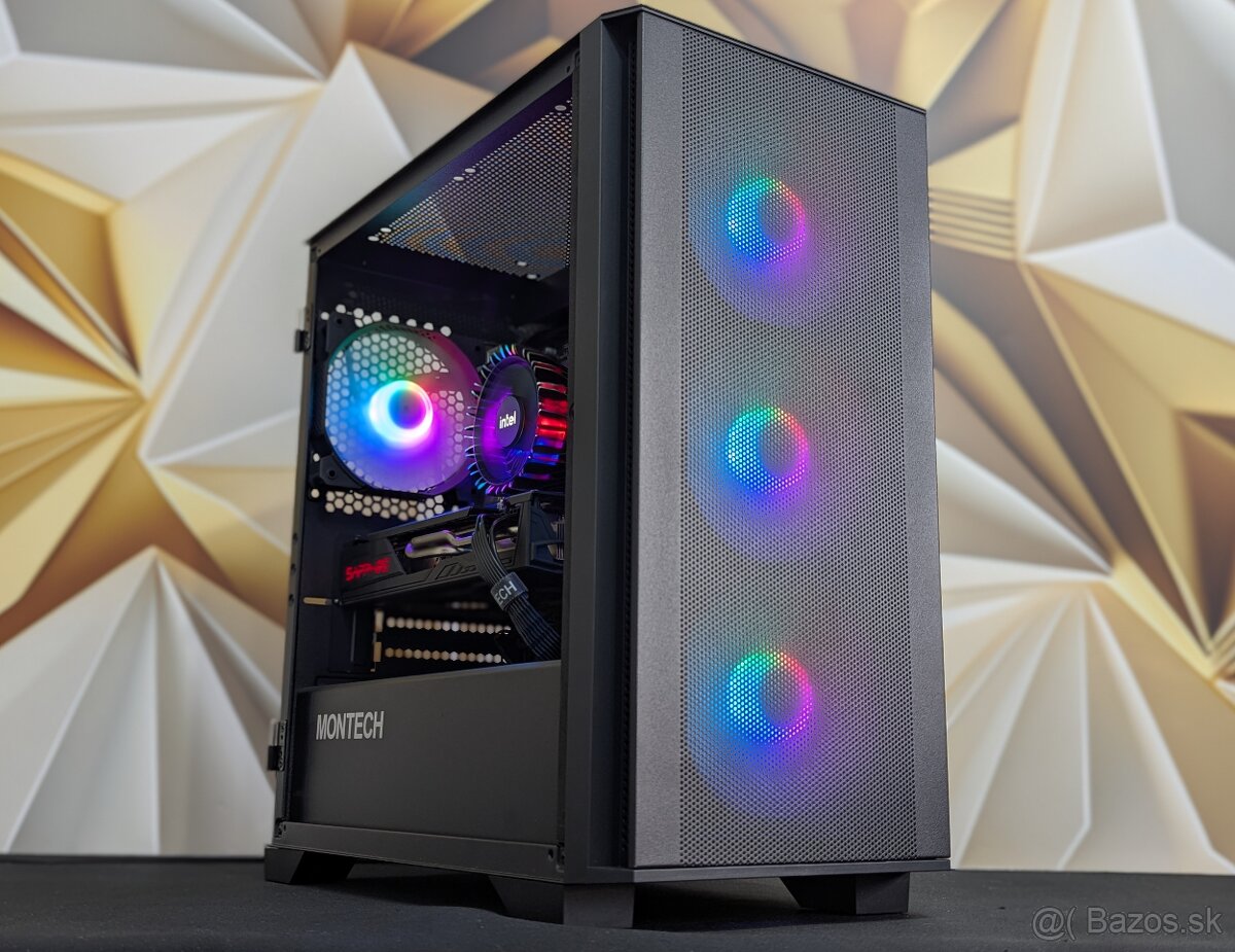 Intel i5-14400F/RX 5700 XT/16GB DDR5/500GB NVMe/700W