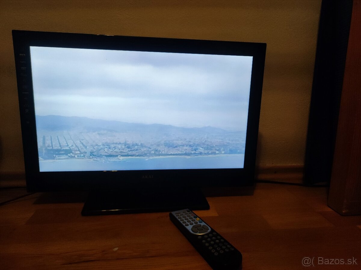 AKAI televízor 230V/12V ALED2205TBK s DVD mechanikou