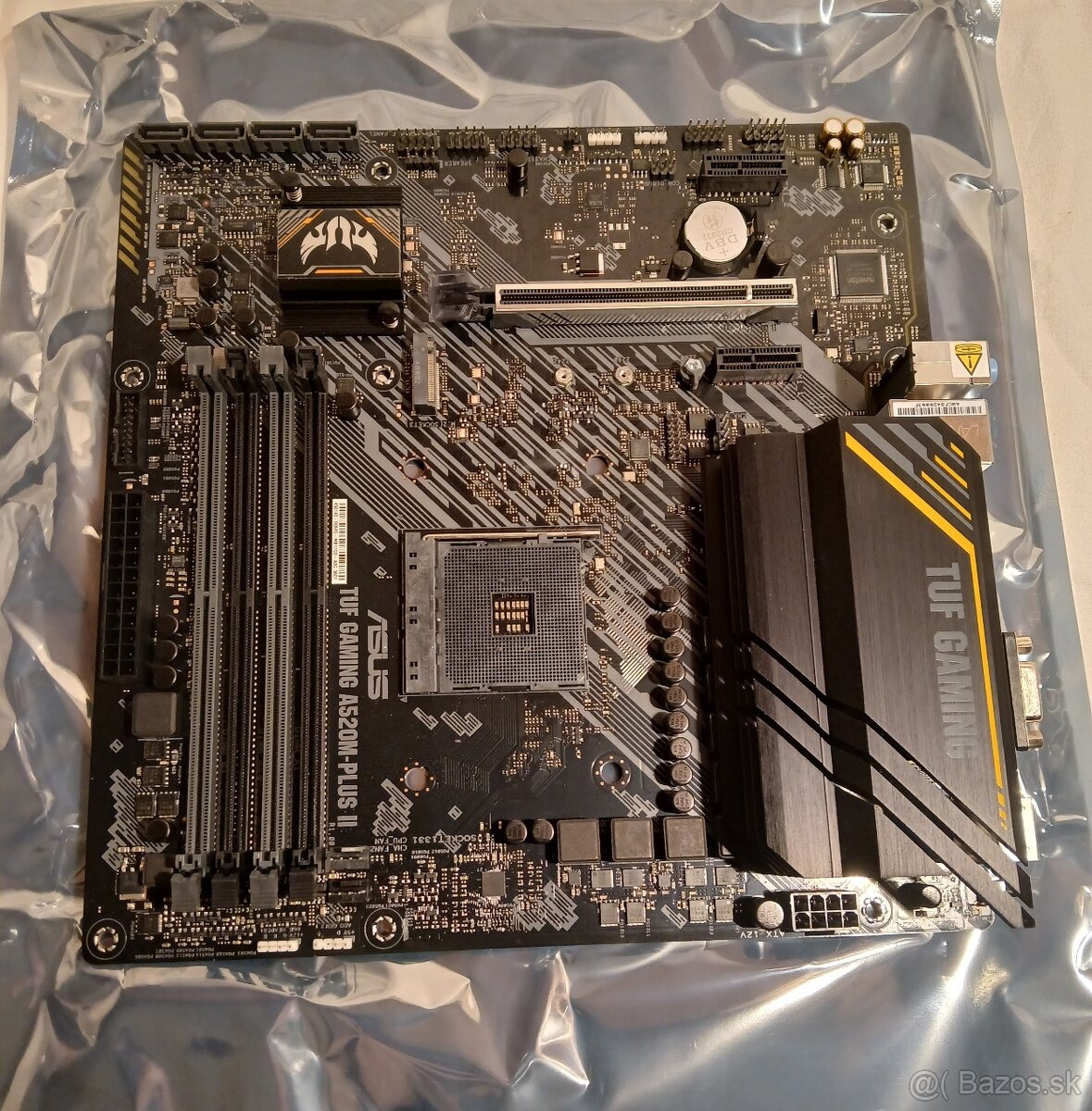 Predám základnú dosku ASUS TUF GAMING A520M-PLUS II (AM4)