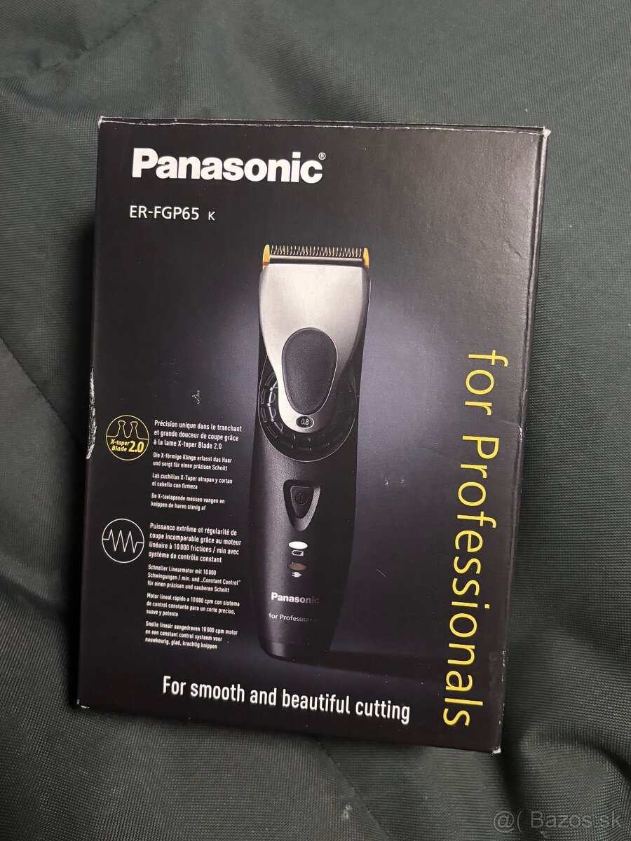 Nepoužity Panasonic ER-FGP65
