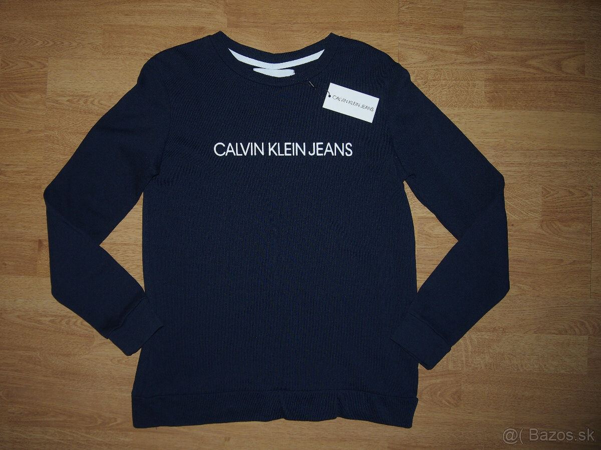 Calvin Klein dámska mikina tmavomodrá