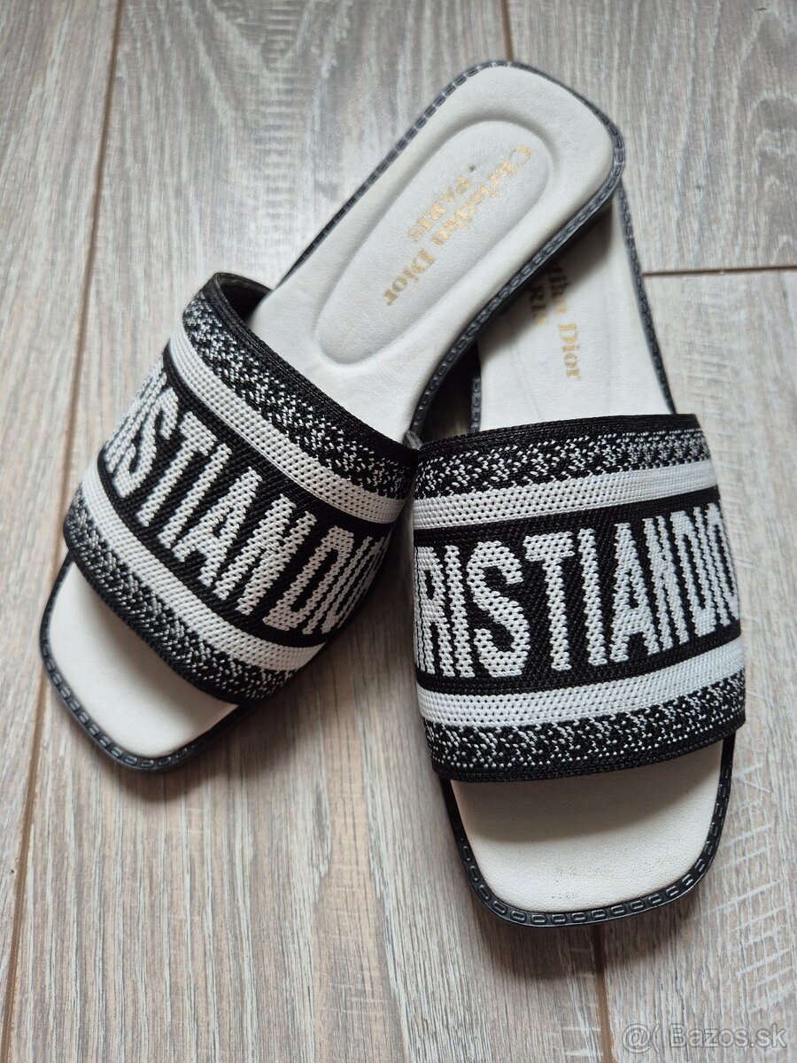 Šľapky Christian dior veľkosť 37