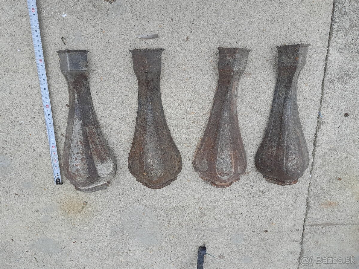 Predám kovové nohy