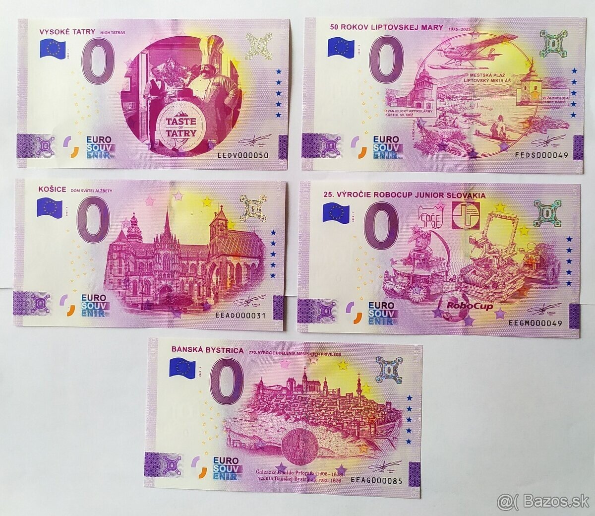 0€ / 0 euro / 0 eurová bankovka
