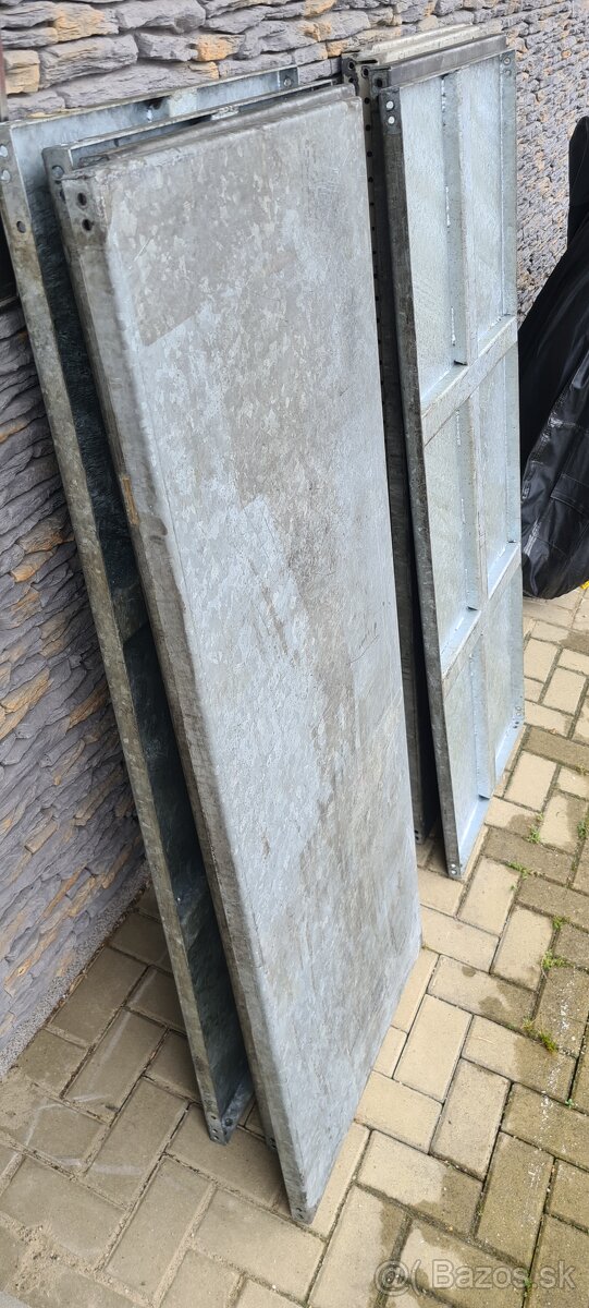 Regal - Plechove pláty (celopozinkovane)