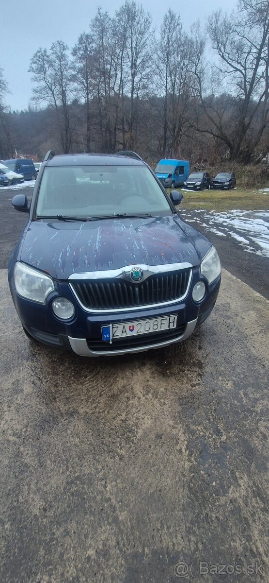 Predam Škoda Yeti 2.0tdi 4x4