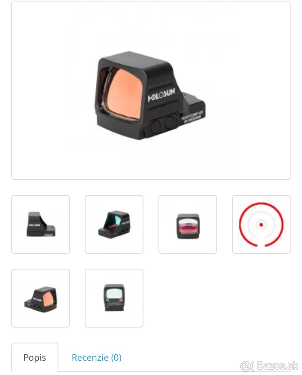 Kolimátor HS5O7COMP