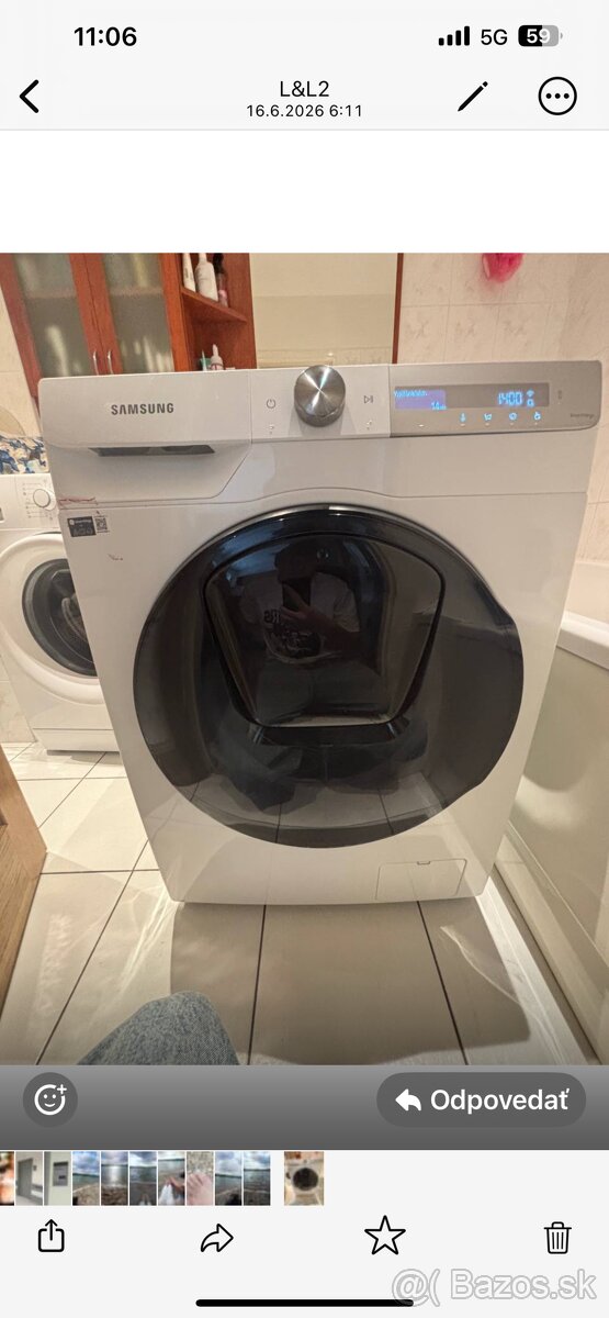 Predám práčku Samsung