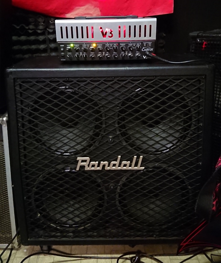 Carvin V3M + Randall RD412A-D Diavlo 320W