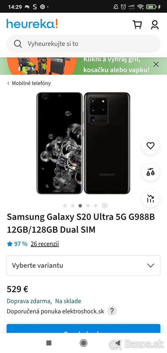 Samsung s20 Ultra 5G