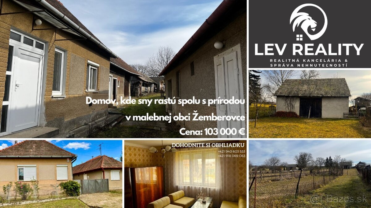 Žemberovce: Domov, kde sny rastú spolu s prírodou