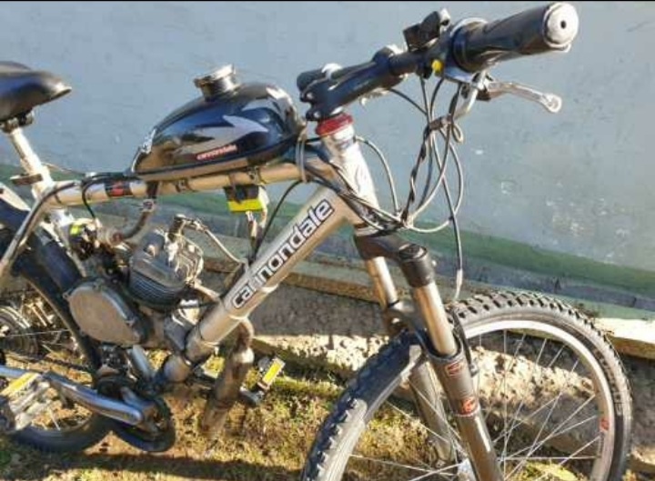 Horsky bicykel motorovy 80ccm