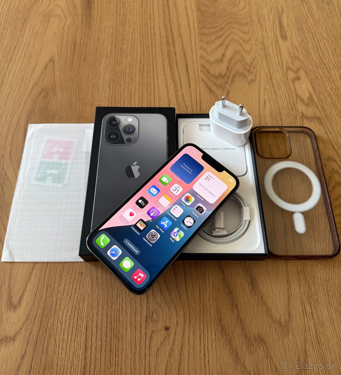 iPhone 13 Pro 128 gb Graphite - komplet príslušenstvo,zaruka
