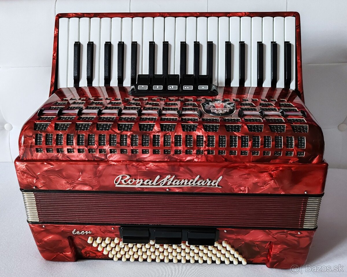 Predam akordeon ROYAL STANDARD Meteor 96 bas.