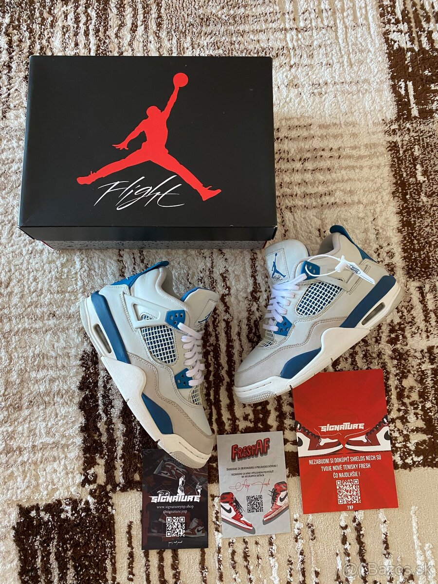 Jordan 4 military blue