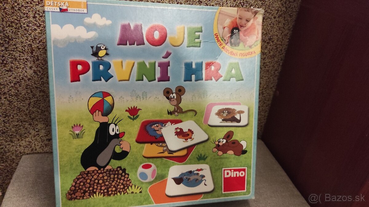 Spoločenska hra: Moja prvá hra Krtko