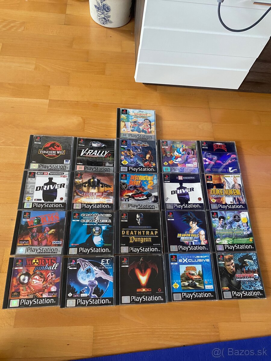 Playstation 1 Ps1 Psx hry zbierka na predaj