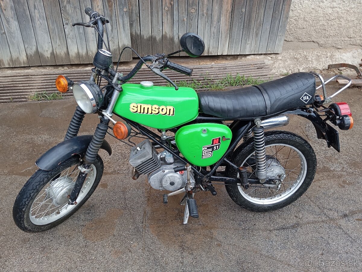 Simson S51 enduro