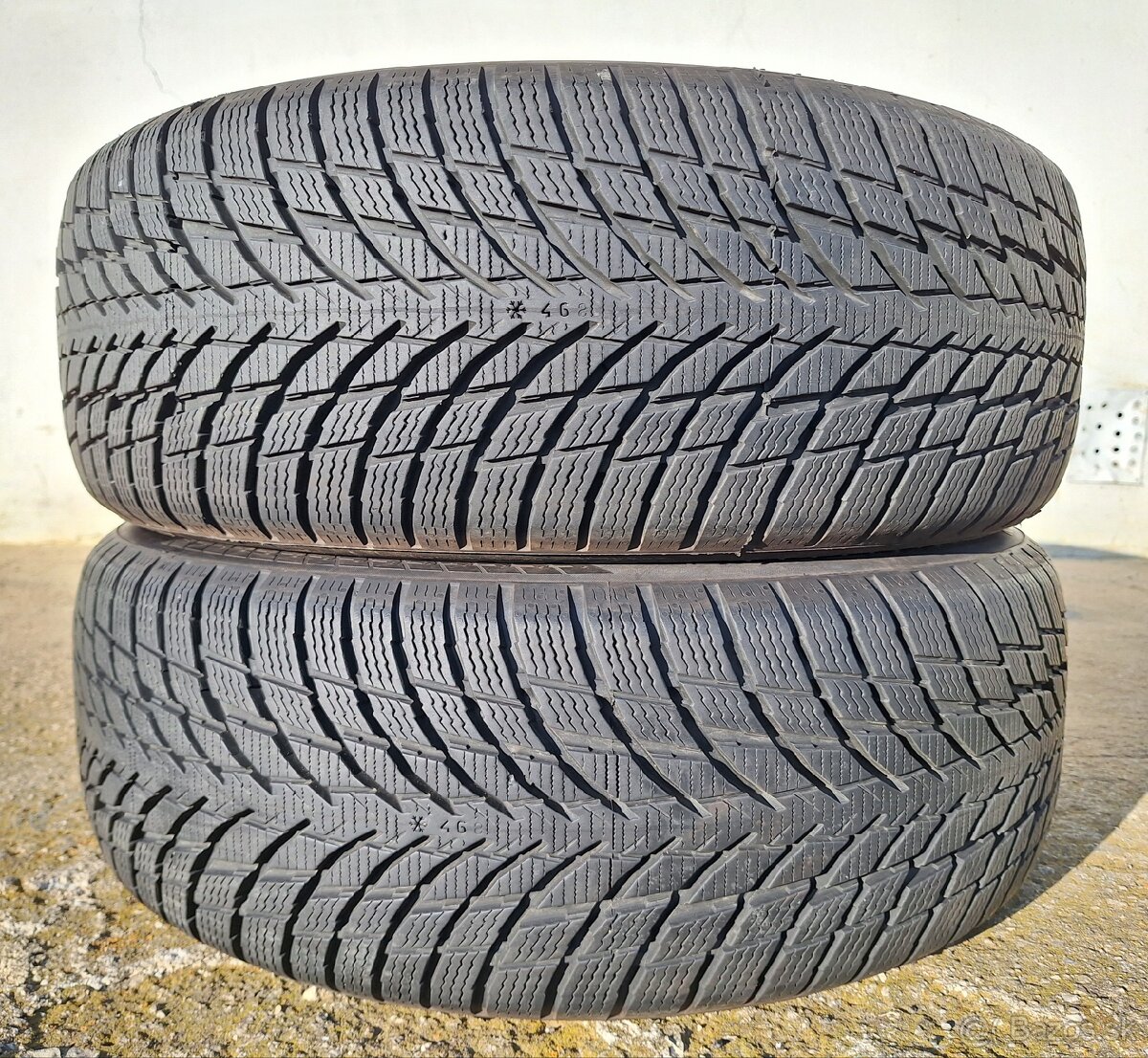 Zimne pneu 2kus 7+mm 205/55 R17 Nokian WR Snowproof
