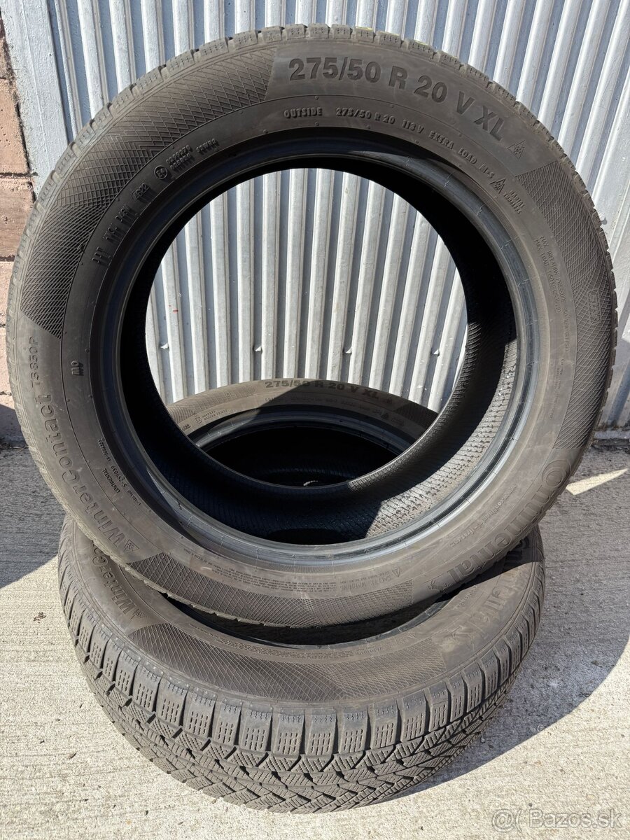 2ks Zimne pneumatiky 275/50 R20