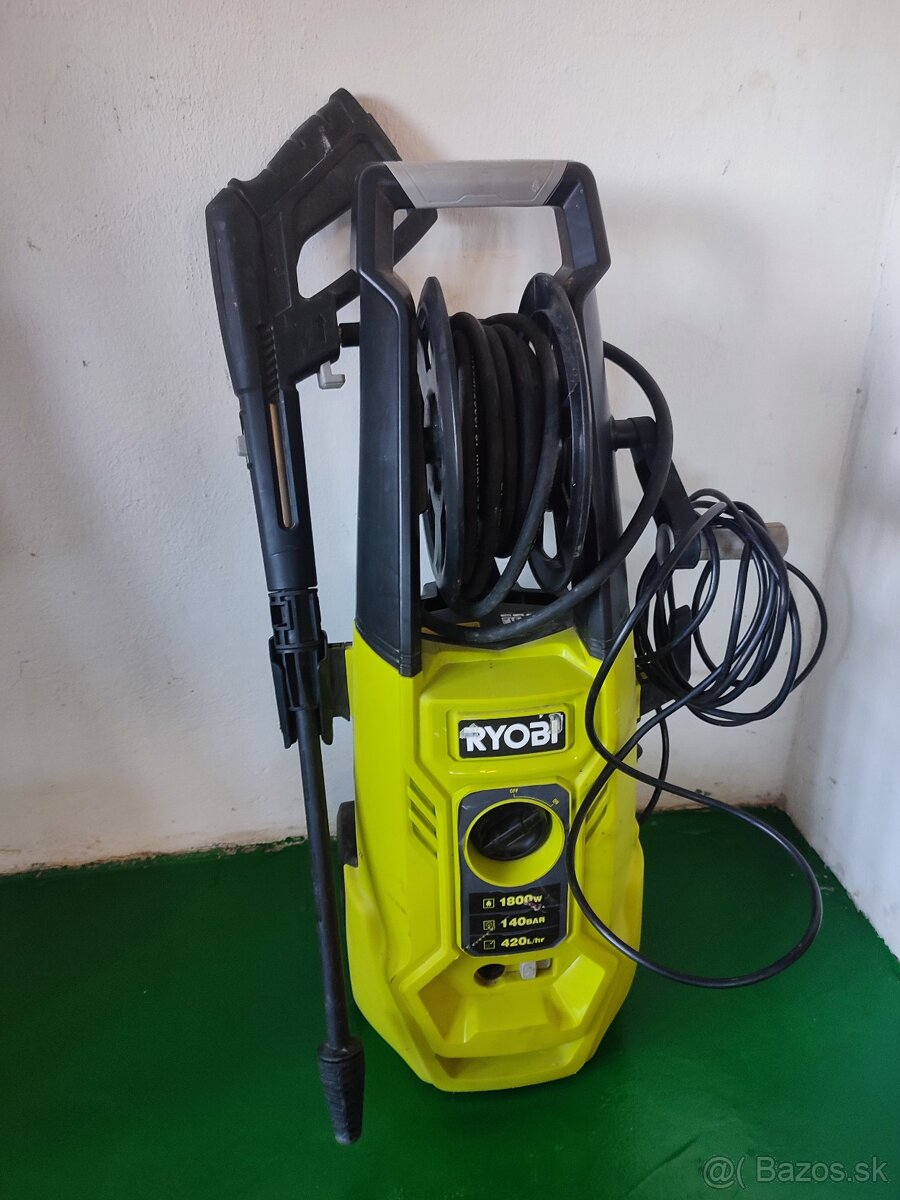 Predám vysokotlaký čistič.RYOBI len 100 Eur "