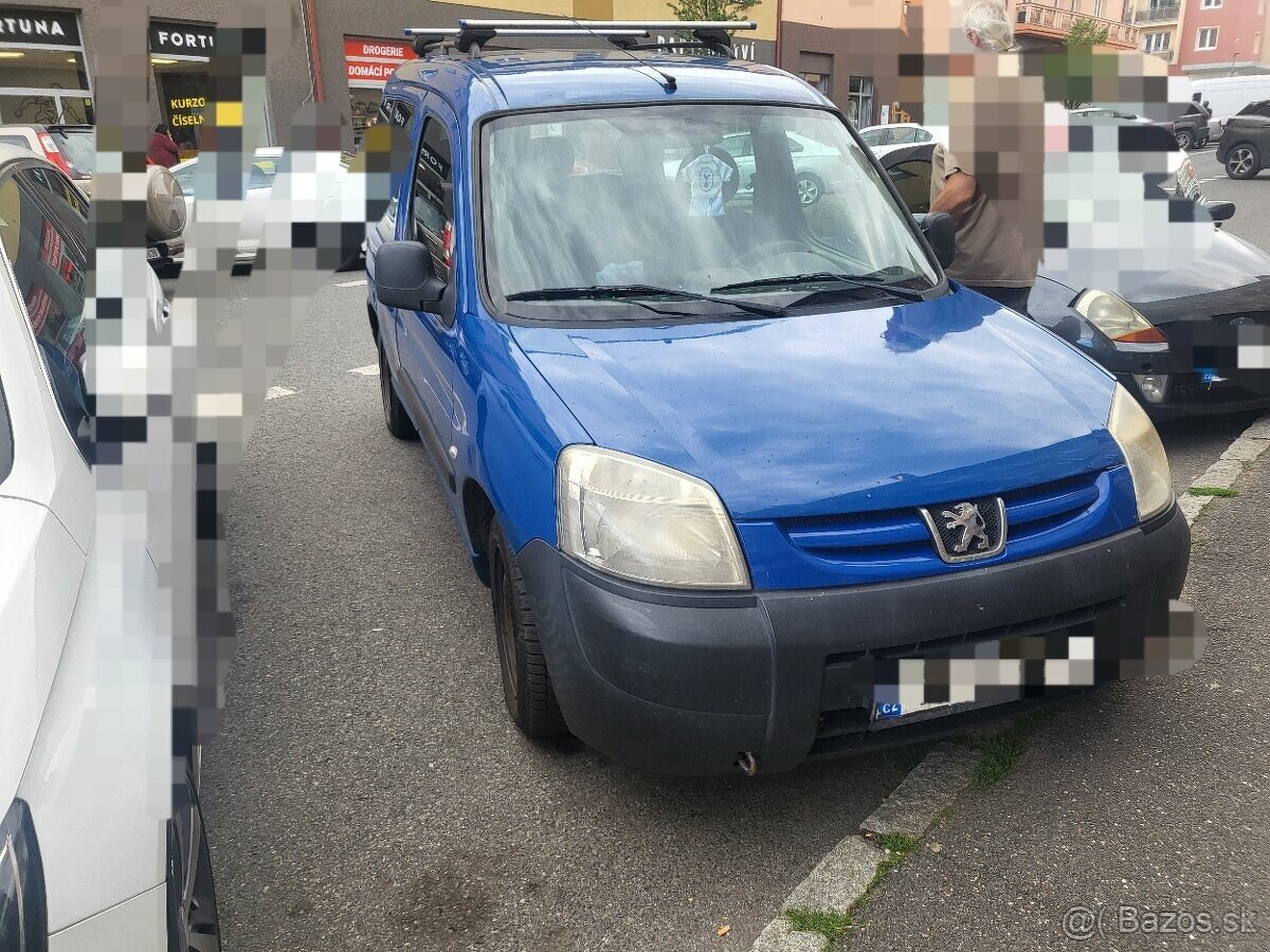 Peugeot Partner 1.6HDi 55kW, doklady