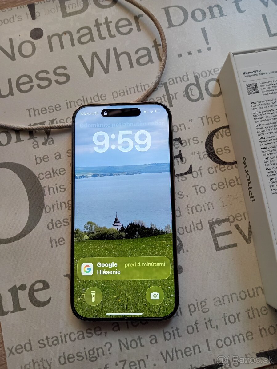 iphone 15 Pro 128gb Titan Natur