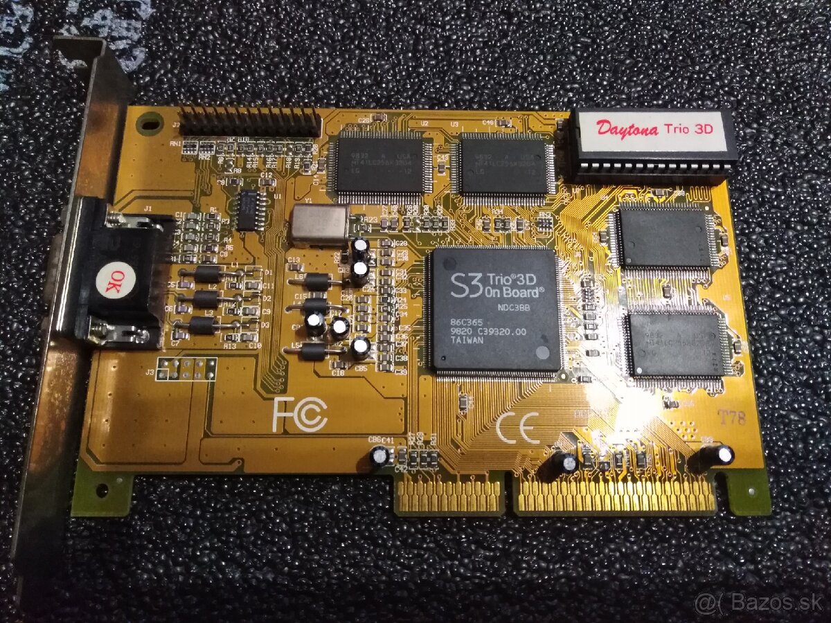 Grafická karta S3 trio 3d/2x On board