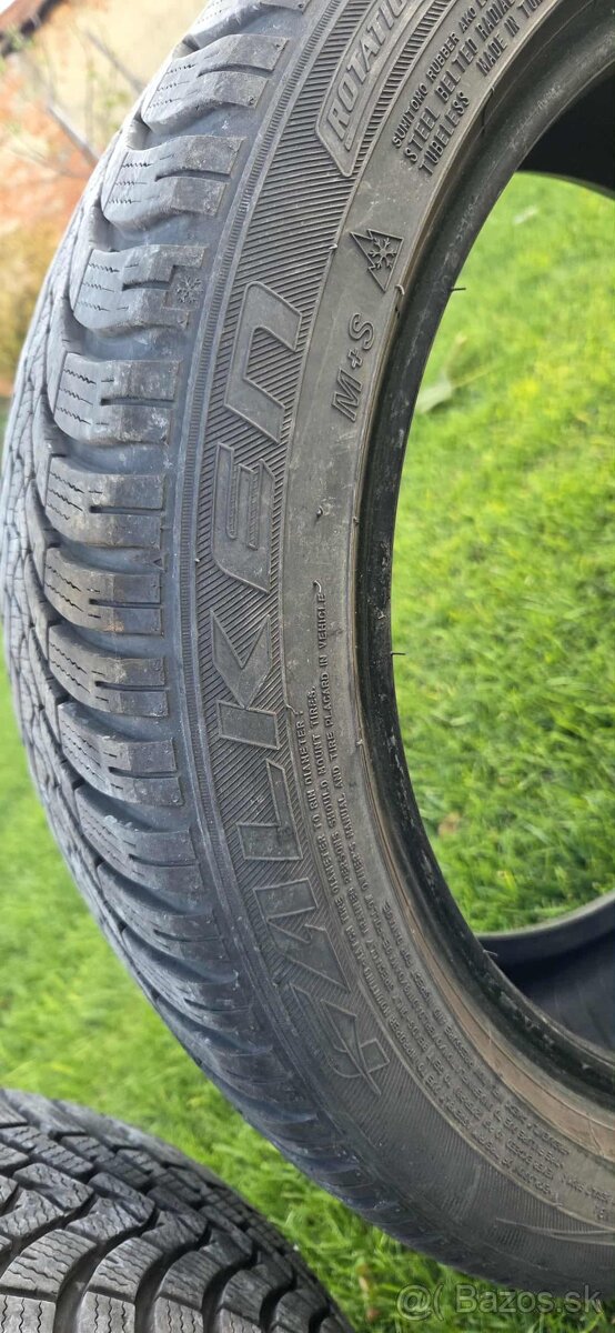 Predám zimné pneumatiky 205/50/r17